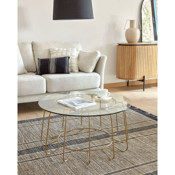 Диван 2-местный La Forma GILMA S793_20_LO12 Бежевый ткань-8