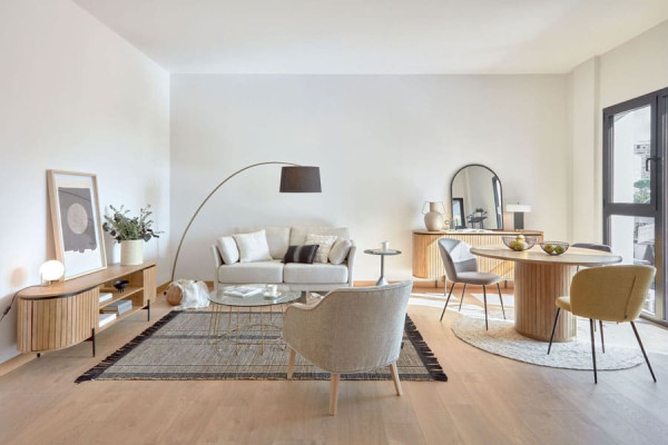 Диван 2-местный La Forma GILMA S793_21_LO12 Бежевый ткань-6