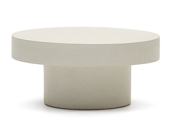 Журнальний столик La Forma AIGUABLAVA J0300040PR05 Білий Ø 66 см-6