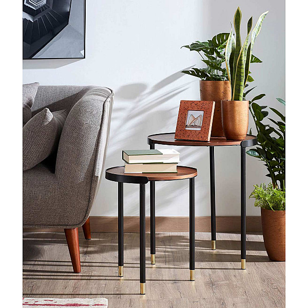 Набор из 2-х кофейных столов La Forma ALINER CC0756M46-0