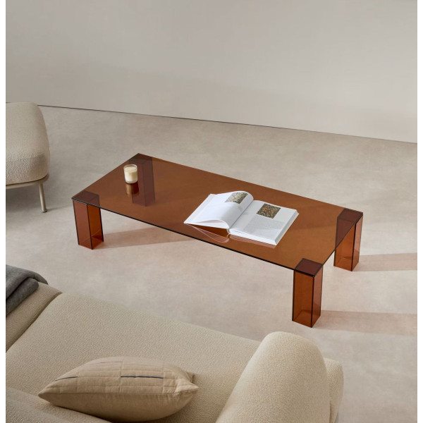 Журнальний столик La Forma Adularia T0600053CC10 Коричневый 140 х 60 см-0