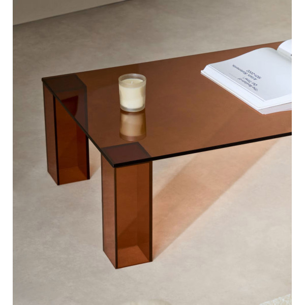 Журнальний столик La Forma Adularia T0600053CC10 Коричневый 140 х 60 см-1