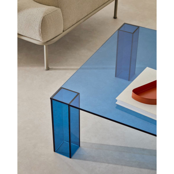 Журнальний столик La Forma Adularia T0600054CC26 Синій 85 х 85 см-1