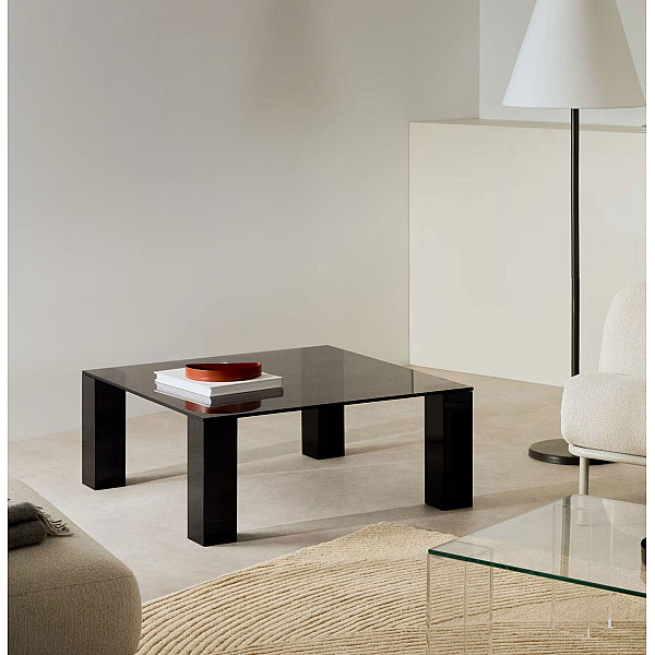 Журнальний столик La Forma Adularia T0600054CC03 Темно-серый 85 х 85 см-0