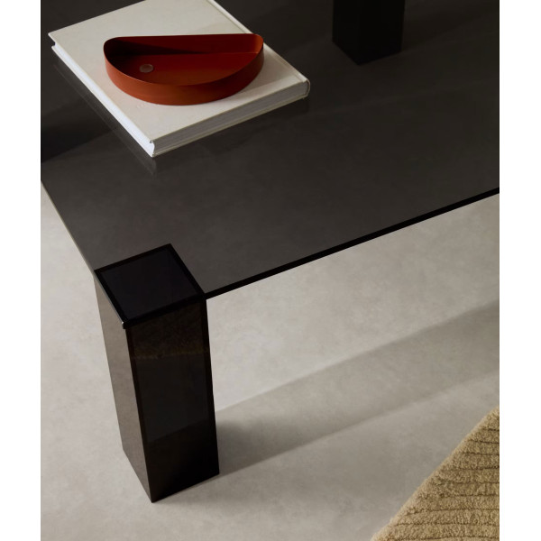 Журнальний столик La Forma Adularia T0600054CC03 Темно-серый 85 х 85 см-1