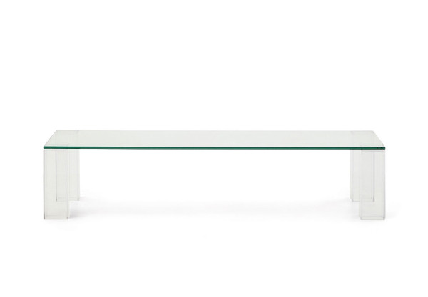 Журнальний столик La Forma Adularia T0600053CC07 Прозрачный 140 х 60 см-0