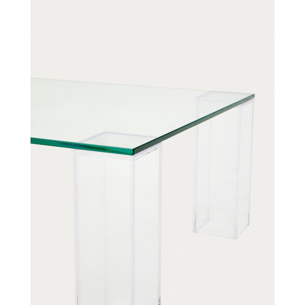 Журнальний столик La Forma Adularia T0600053CC07 Прозрачный 140 х 60 см-4