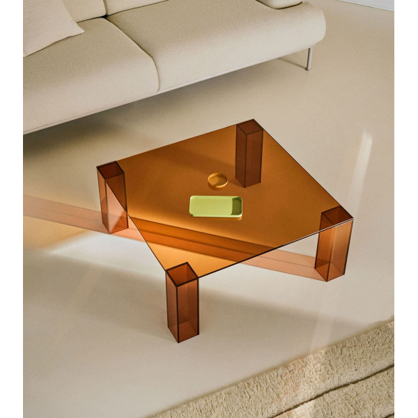 Журнальний столик La Forma Adularia T0600054CC10 Коричневий 85 х 85 см-0