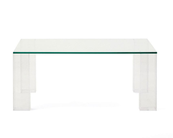 Журнальний столик La Forma Adularia T0600054CC07 Прозрачный 85 х 85 см-1