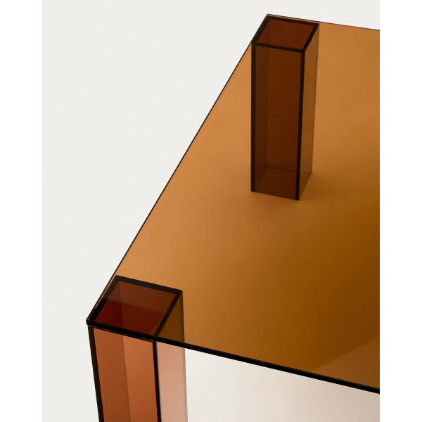 Журнальний столик La Forma Adularia T0600054CC10 Коричневий 85 х 85 см-3