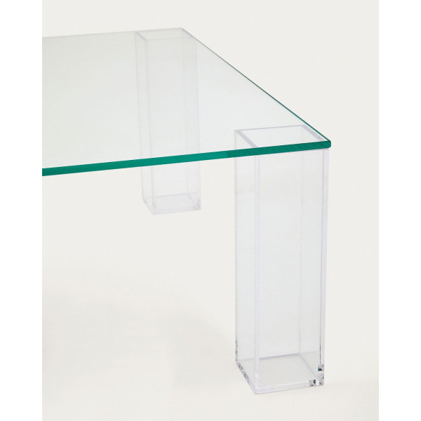 Журнальний столик La Forma Adularia T0600054CC07 Прозрачный 85 х 85 см-4