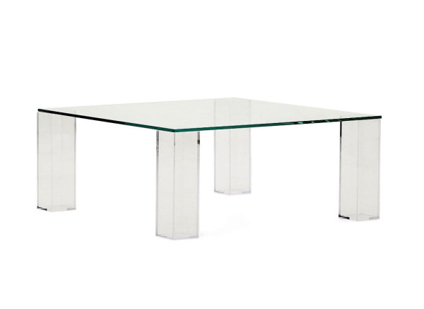 Журнальний столик La Forma Adularia T0600054CC07 Прозрачный 85 х 85 см-2