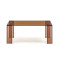 Журнальний столик La Forma Adularia T0600054CC10 Коричневий 85 х 85 см-1-thumb
