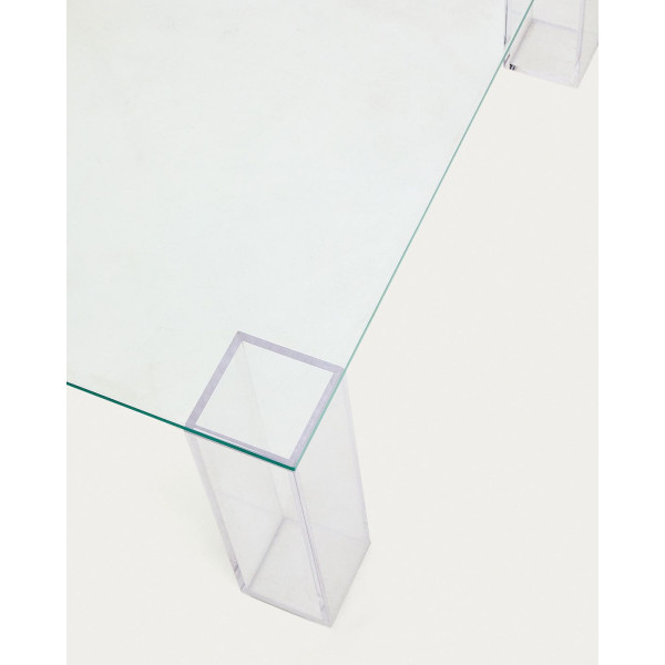Журнальний столик La Forma Adularia T0600054CC07 Прозрачный 85 х 85 см-3