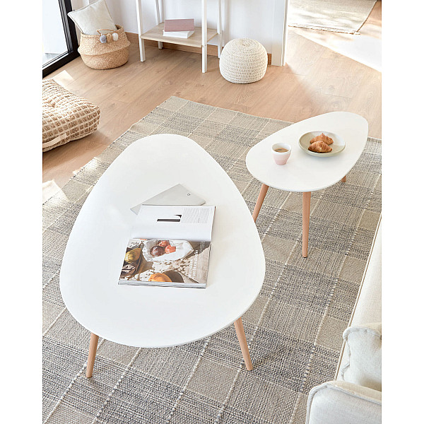 Набір із 2-х кавових столів La Forma BRICK C650M05-0