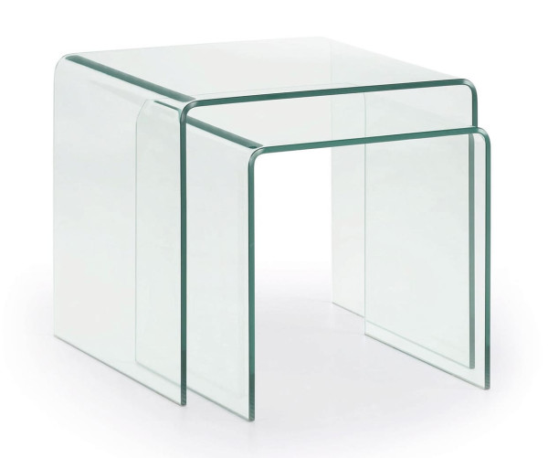 Набір з 2-х кавових столів La Forma BURANO 506009TRA-2