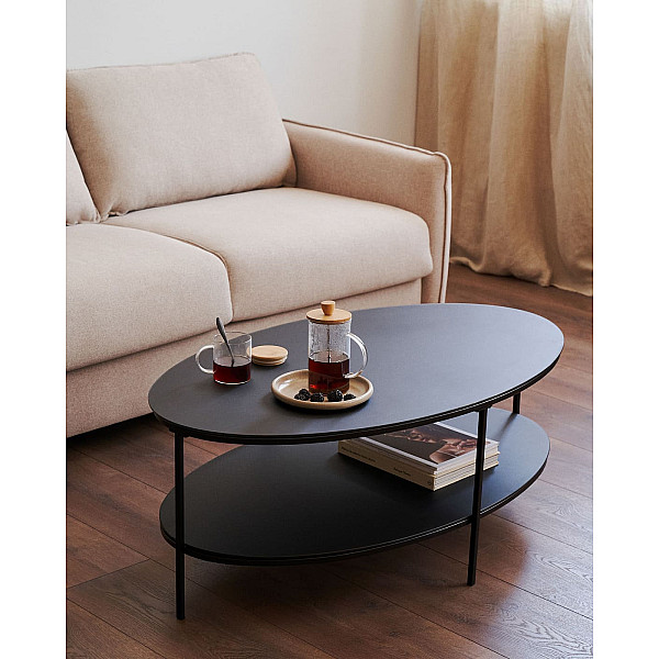 Журнальный столик La Forma FIDEIA T0600002CC01 Черный-0