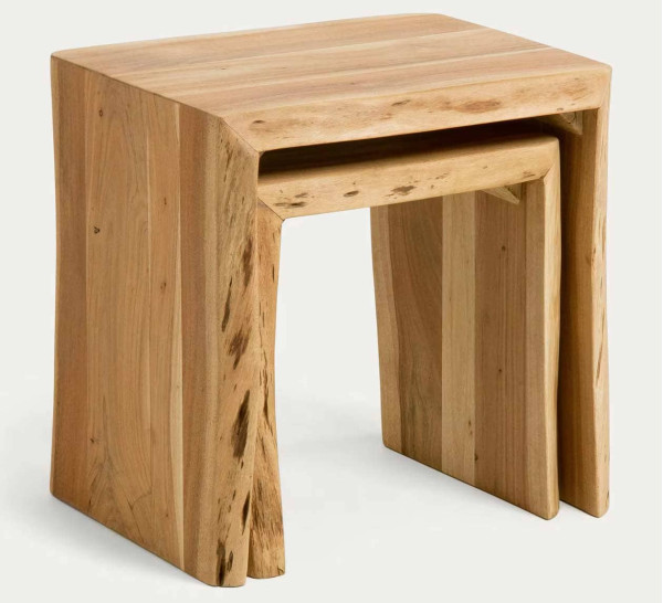 Набір із 2-х кавових столів La Forma KAIRY CC0474M43-2