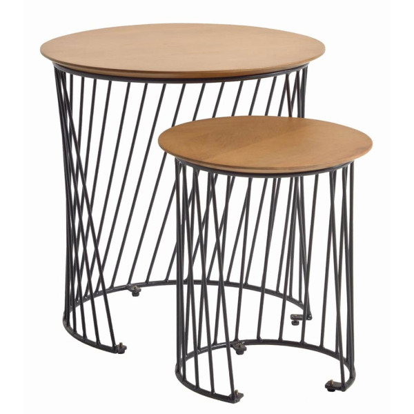 Набор из 2-х кофейных столов La Forma Leska CC1892M46-4