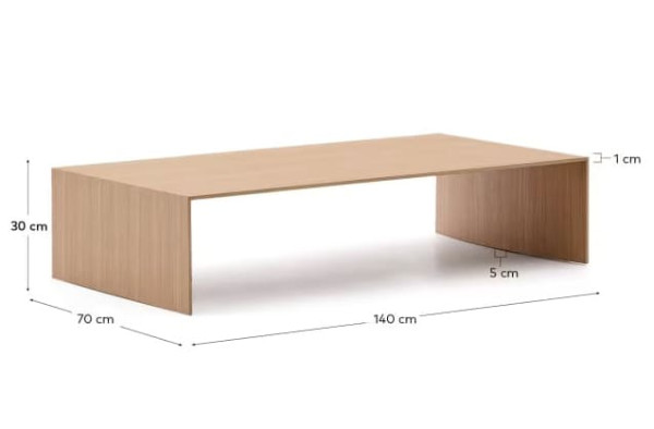 Журнальний столик La Forma Litto T00001MO87 Натуральний-9