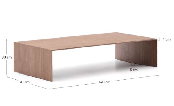 Журнальний столик La Forma Litto T00001MW09 Горіх-8