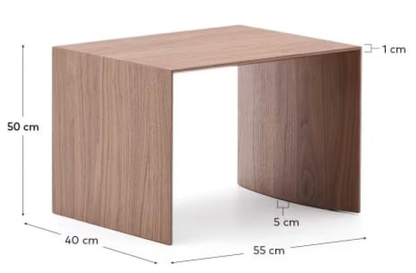 Журнальний столик La Forma Litto T00113MW09 Орех-8