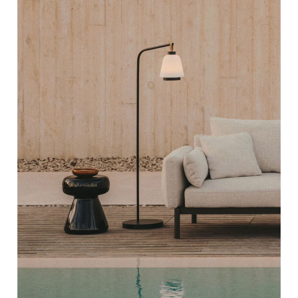 Журнальний столик La Forma Manya J2200025KK01 Чорний Ø 38 см-1