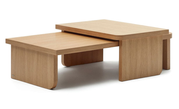 Набор из 2-х журнальных столов La Forma OAQ T827ME00M040 Дуб-1