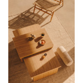 Набор из 2-х журнальных столов La Forma OAQ T827ME00M040 Дуб