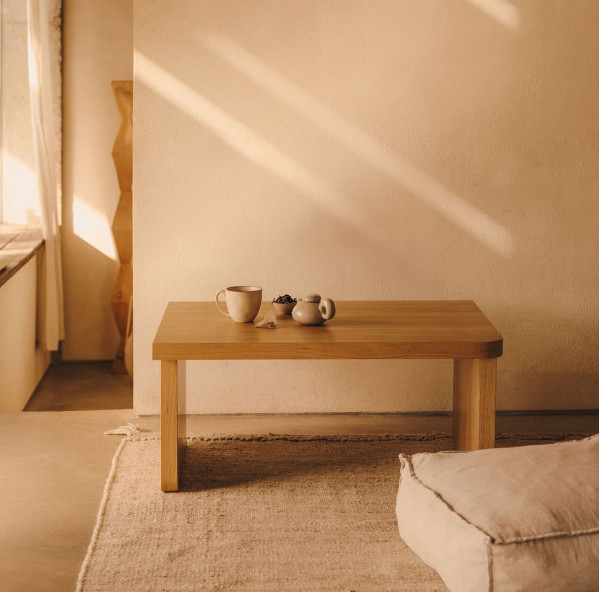 Журнальный столик La Forma OAQ T827ME89M040 Дуб-0