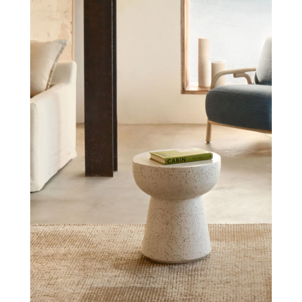 Журнальний столик La Forma Pada J2200023PR05 Білий Ø 40 см-1