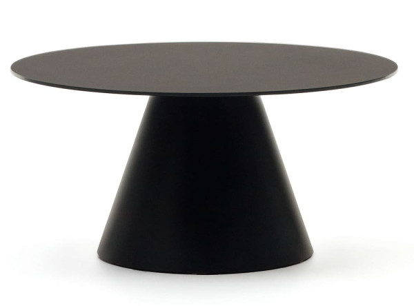 Кофейный столик La Forma WILSHIRE T0600003 Черный Ø 80 см-3