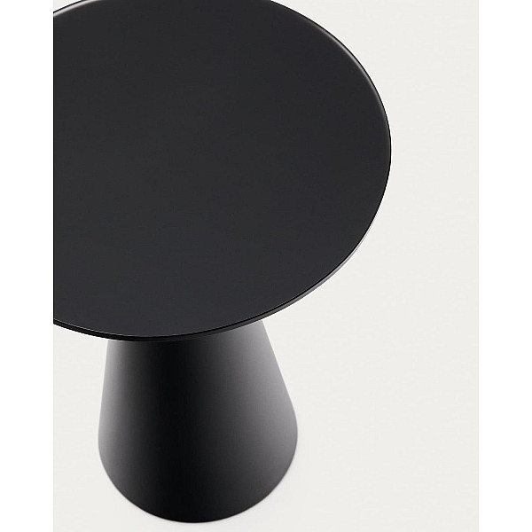 Журнальный столик La Forma Wilshire T00017CR01 Черный Ø 35 см-5