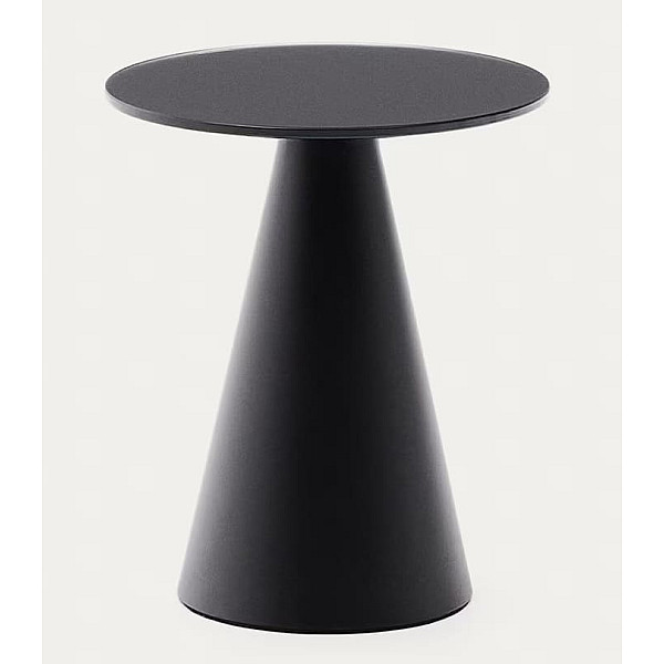 Журнальный столик La Forma Wilshire T00017CR01 Черный Ø 35 см-3