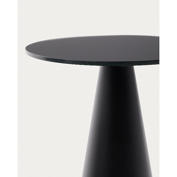 Журнальный столик La Forma Wilshire T00017CR01 Черный Ø 35 см-4
