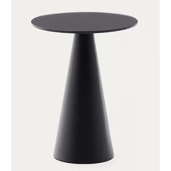 Журнальный столик La Forma Wilshire T00018CR01 Черный Ø 30 см-3