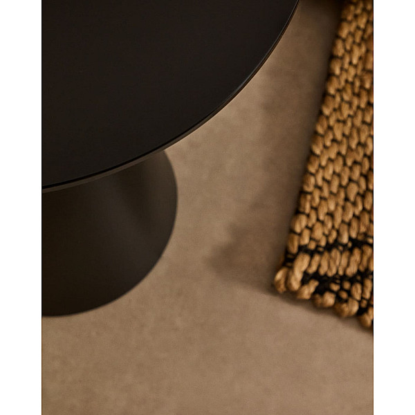 Журнальный столик La Forma Wilshire T00018CR01 Черный Ø 30 см-2