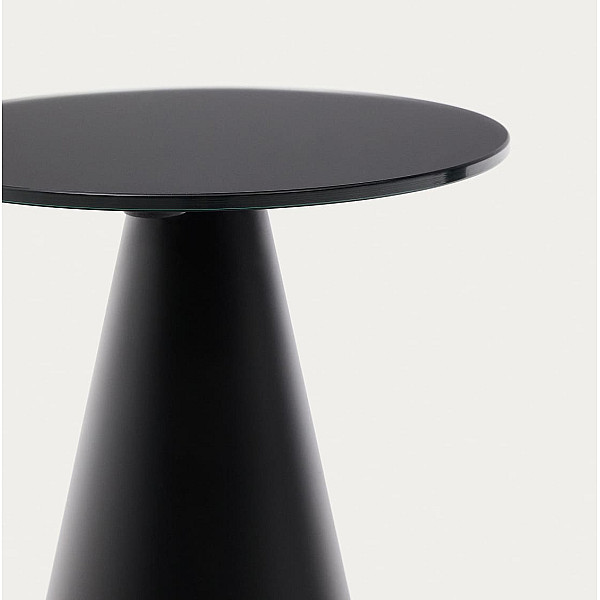 Журнальный столик La Forma Wilshire T00018CR01 Черный Ø 30 см-4
