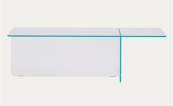 Кавовий столик La Forma Zaren T0600067CC07 Прозорий 120х60 см-3