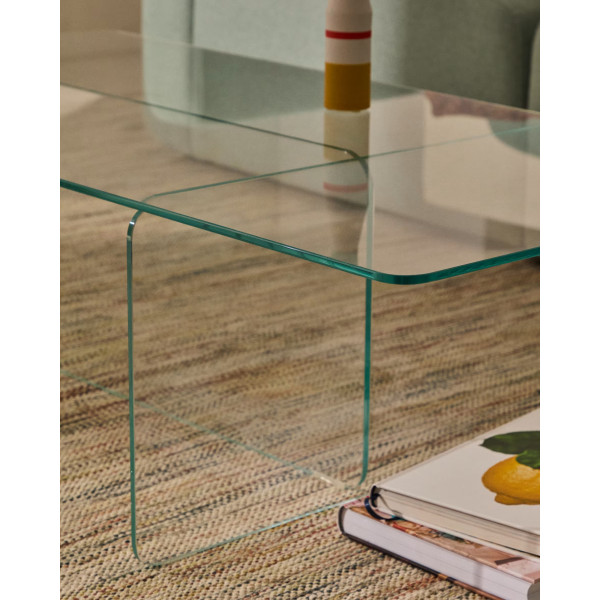 Кавовий столик La Forma Zaren T0600067CC07 Прозорий 120х60 см-1