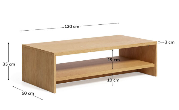 Журнальный стол La Forma ABILEN T0500001MM46-4