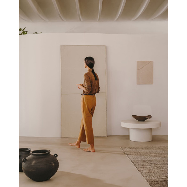 Журнальный столик La Forma AIGUABLAVA J0300039PR05 Белый Ø 90 см-2