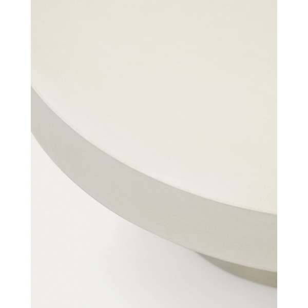 Журнальный столик La Forma AIGUABLAVA J0300039PR05 Белый Ø 90 см-7