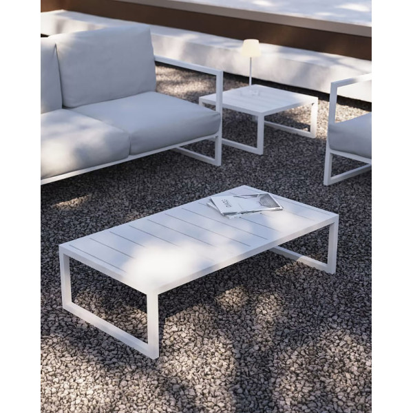 Журнальний столик La Forma COMOVA O100_112_05 Білий-1