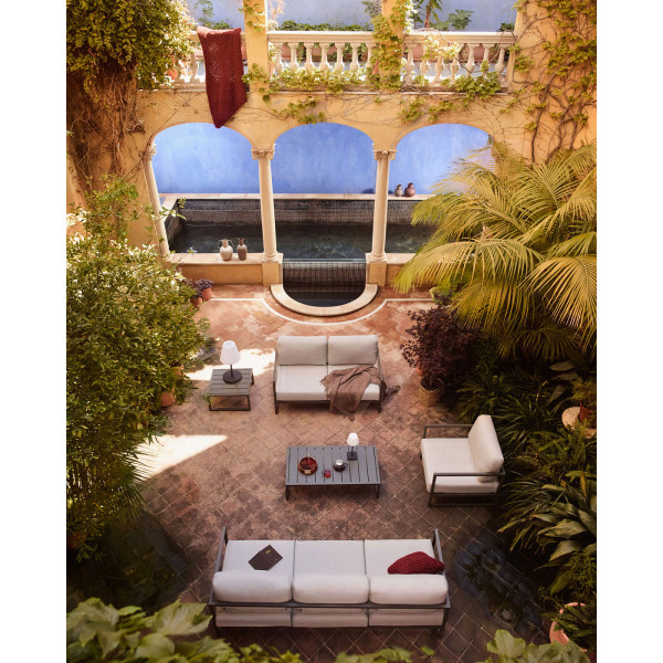 Журнальний столик La Forma COMOVA O100_112_19 Зелений-2