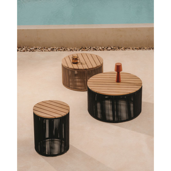 Кофейный столик La Forma DANDARA J0400039JJ01 Ø 40 см-1