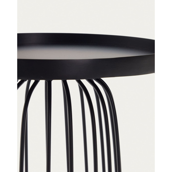 Набір із 2-х кавових столів La Forma DILVA T0500021RR01 Чорний-2