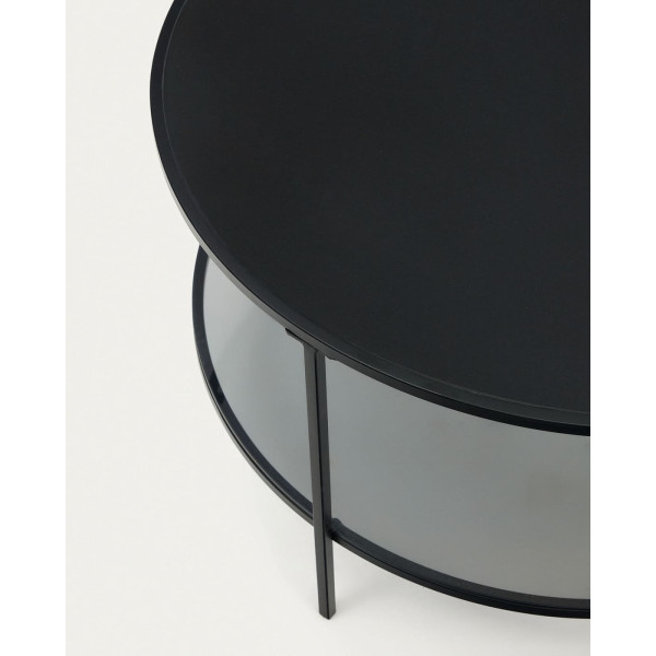 Кавовий столик La Forma GILDA T0600001CC01 Чорний-1