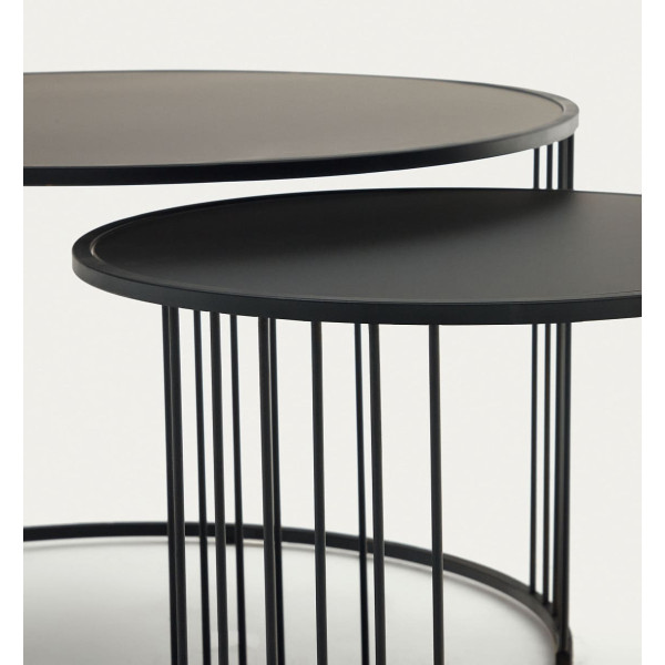 Набор из 2-х приставных столиков La Forma HADAR T0600006-2