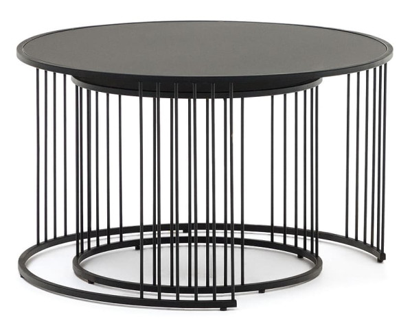 Набор из 2-х приставных столиков La Forma HADAR T0600006-1